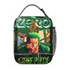 One Piece Anime Zoro Insulated Lunch Bag Meal Pack Rice Bag Bolsa Student Bento Lunch Handbag Insulation