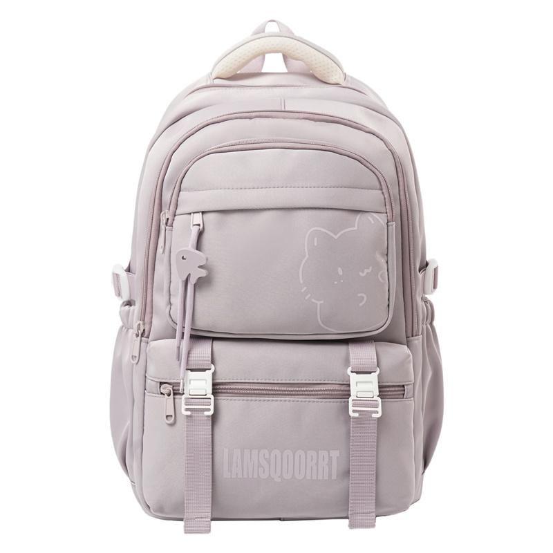 Junior High School Students Lightweight Schoolbag Large Capacity Backpack