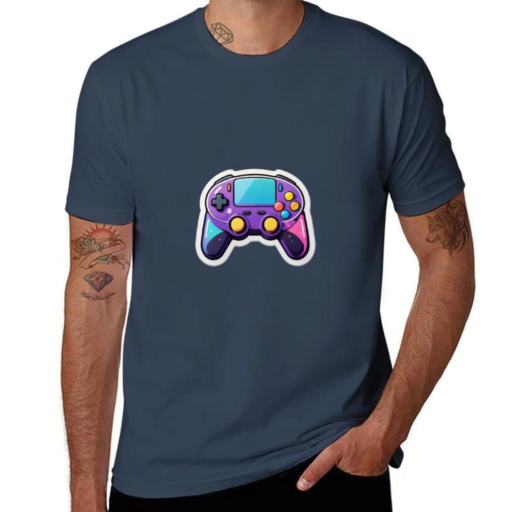 Gamepad Tshirt Casual Graphic Print Tee