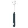 Mini Electric Stirrer Cordless Multifunction Electric Eggbeater with 2 Eggbeater Heads for Home Coffee Drinking Shop