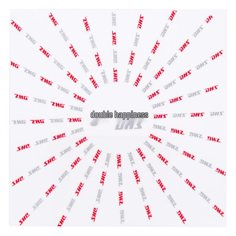 Double Happiness Table Tennis Racket Set: Rubber Cleaner, Blade & Edge Protector, Film Sponge, Sticky & Non-Sticky Options
