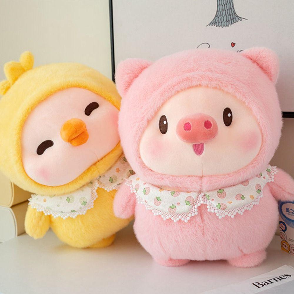 Penguin Fat Animal Stuffed Toys PP Cotton Cute Animal Plush Doll Cute Plush Pig Toy  Party Supplies