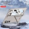 Samsung Z Fold6 Frosted Magnetic Hinge Case with Side Bracket