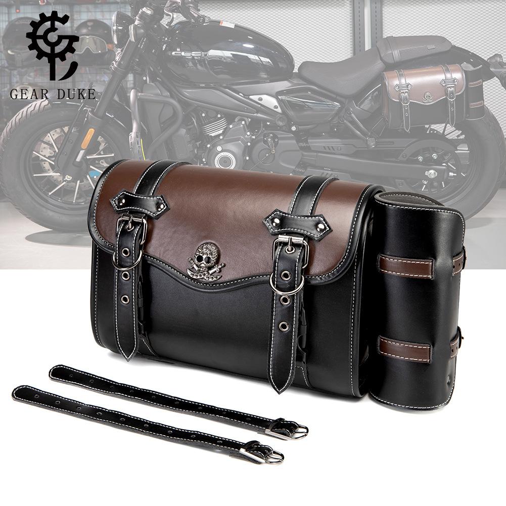 Harley Motorrad Zubehör Punk Vintage Motorrad Anhänger Tasche Outdoor Reit Ausrüstung Universelle Modifikations Tasche