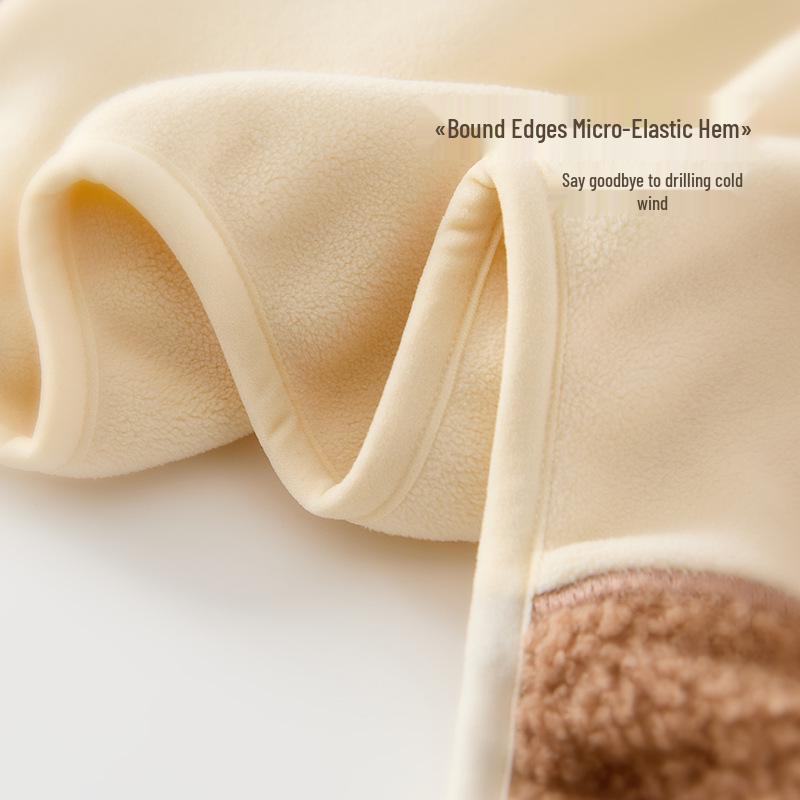 Płaszczyk Dziecięcy z Polaru z Kapturem - Jesienno-Zimowy Kardigan dla Chłopców i Dziewczynek, Dwustronny Polar Oly.