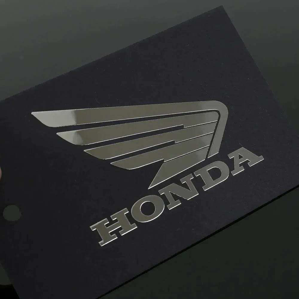 FPY1  Car Sticker Waterproof Modified Decorative for Honda Silver Gold Sticker Suitable for All Motorcycle Helmet Exhaust Pipe Decor