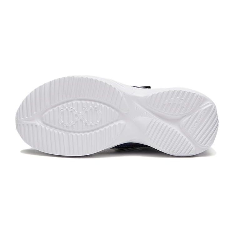 Anta Kids Non-Slip Low-Top Running Shoes Kids sneaker Black White 312325522-4