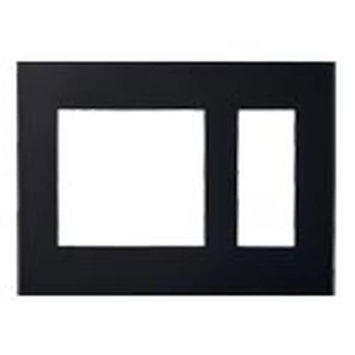 

Panasonic SO-STYLE Plate, 2-Hole + 3-Piece, Matte Black, WNS6503B