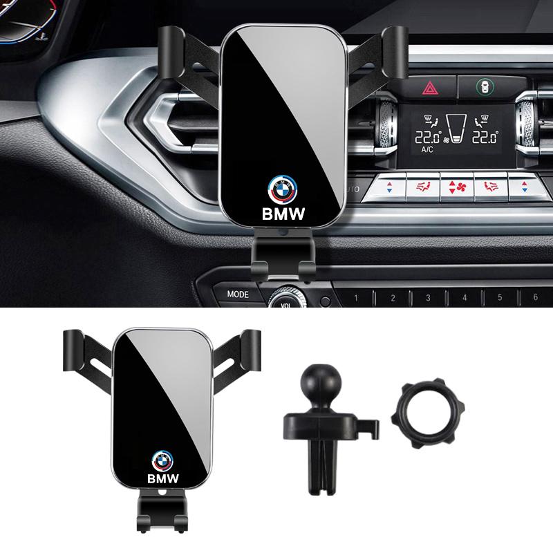 ABS Car Phone Holder Air Vent Clip Mount Mobile Cell Stand Accessories For BMW E90 G80 M3 G30 M5 F82 F83 F20 F21 G42 F95 F96 G06