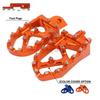 CNC Aluminum Front Footpegs for 65-1290SX/XC/EXC/MXC Off-Road Motorcycle Modification