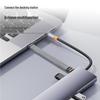USB 4.0 Type-C Dual-Head Flat Cable: 240W PD Fast Charging, 40GB Transmission