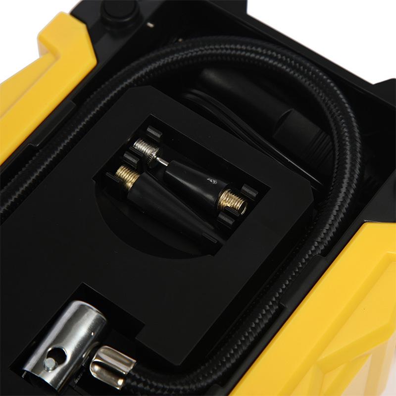 Portable Electric Tire Inflator with Light - Digital Display Pointer Style