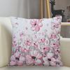 Bedroom Living Room Home Decor Cushion Cover Flower Pattern Pillowcase Square