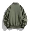 Men's Jacket Stand-up Collar Jacket Loose Large Size Breathable Tooling Baseball Uniform Casual Men's Jacket