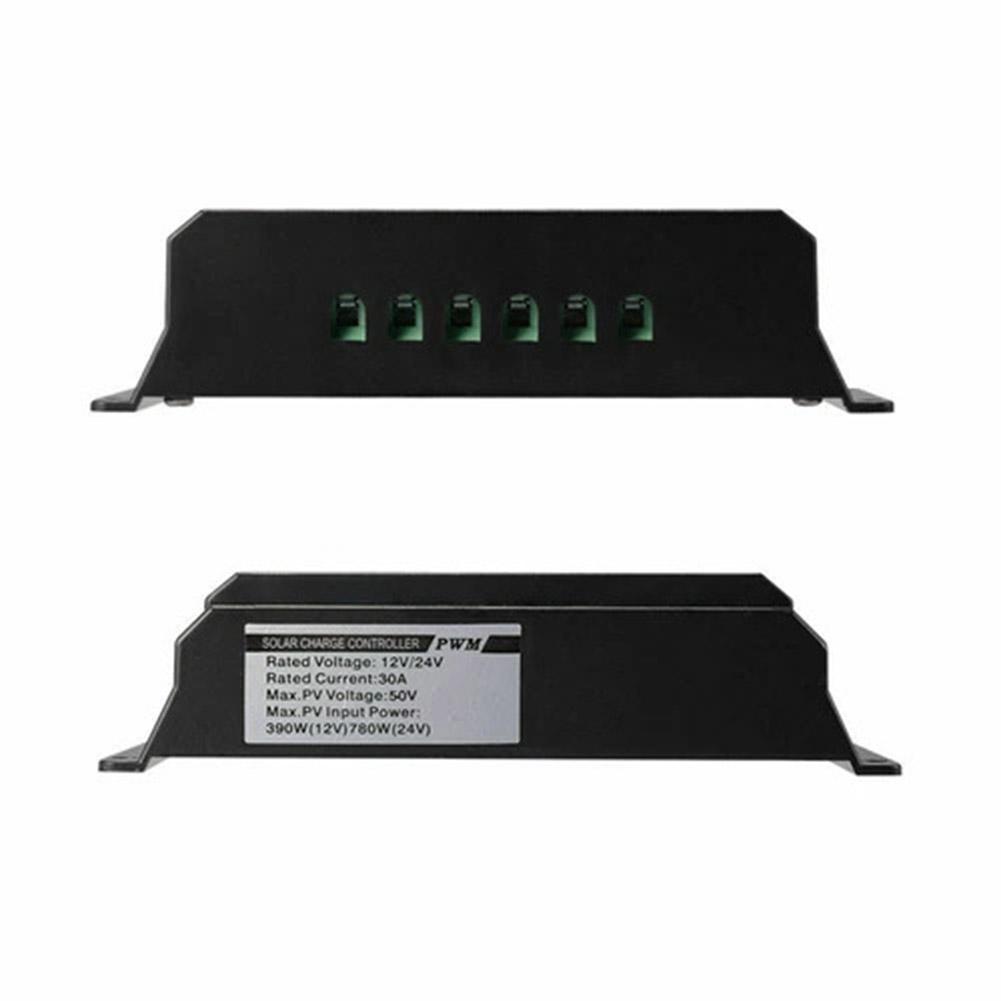 3-Level Load Management Solar Charge Controller Large LCD Display