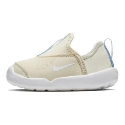 Lil Swoosh Toddler Non-Slip Durable Low-Top Walking Shoes Beige Baby Shoes AQ3114-200