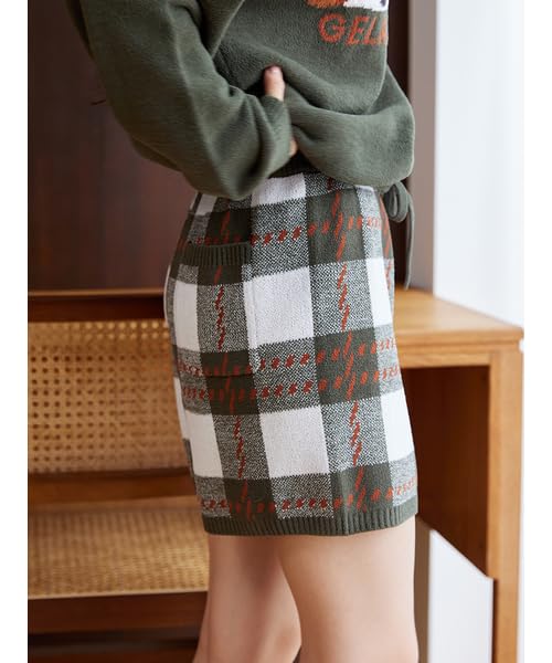 Gelato Pique Air Moco Check JQD Shorts PWNP245139 BEG Women's