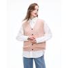 Women's V-Neck Knit Cardigan Vest