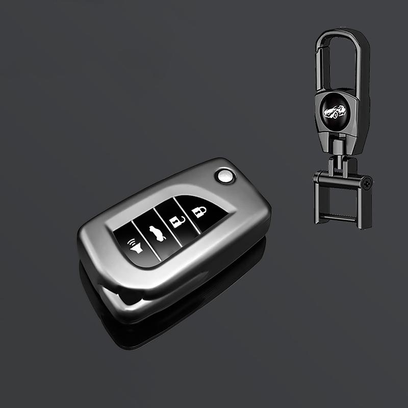 For Toyota Rav4 Le Auris Reiz Avensis Verso Aygo Scion Tc Im Hilux Aygo X Flip Key Tpu Car Key Case Cover