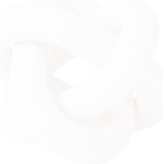 Wood Chain Link Decor 3-Link,6 Inch Dia Wood ,White/Wood Color Hand Carved,Knot Decorative Object,Coffee Table Decor,Country Chain Knot Decor,Mom