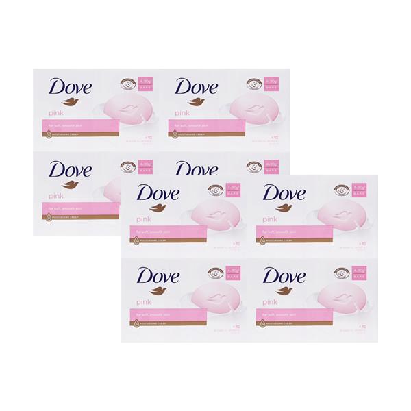Мыло DOVE Pink Beauty Bar 90г x 4 / Мыло для лица