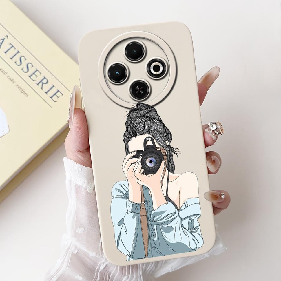 For Tecno Spark 30C Case Cartoon Painted Cover Soft Silicone Phone Case For Tecno Spark 30 30C Spark30C Spark30 Back Cover Coque