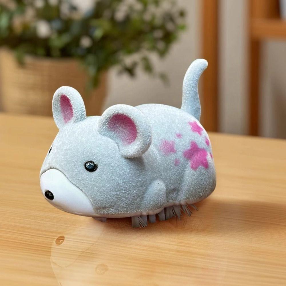 Creative Cute Electric Hamster Toy Funny Wear-resistant Cat Teasing Toys Bite-resistant Simulation Hamster Interactive