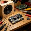 High Power Bluetooth Subwoofer Amp Board Built-in Battery Charger Boost Circuit Support TWS Wireless Link for DIY Audio Speaker