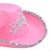 Cowboy Hat Cowgirl Hats Costume Accessories Photo Props Shiny Jazz Sun for Teens Women
