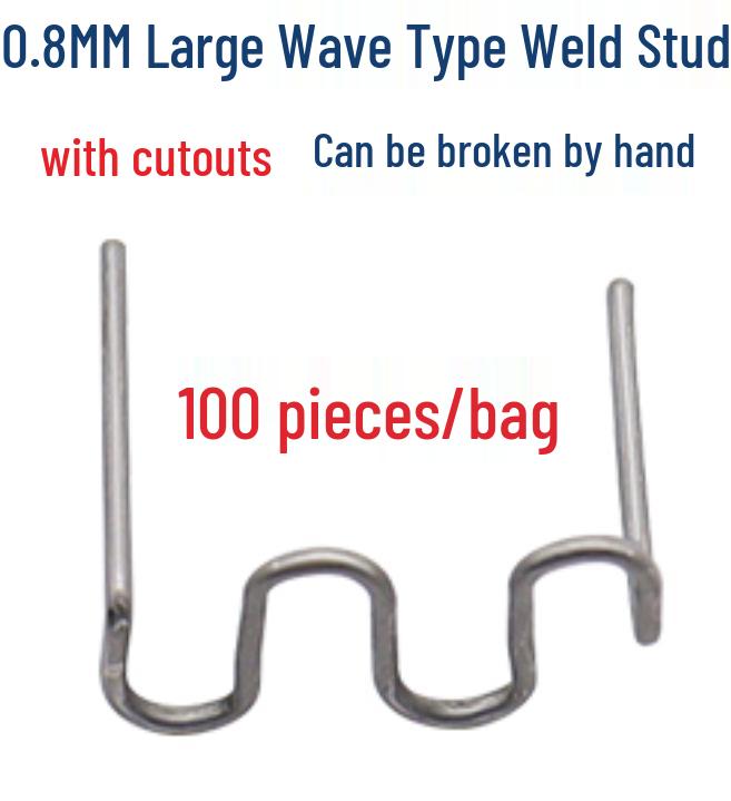 Car Bumper Repair Welding Nails Kit - Plastic Parts & Hot Melt Rivets