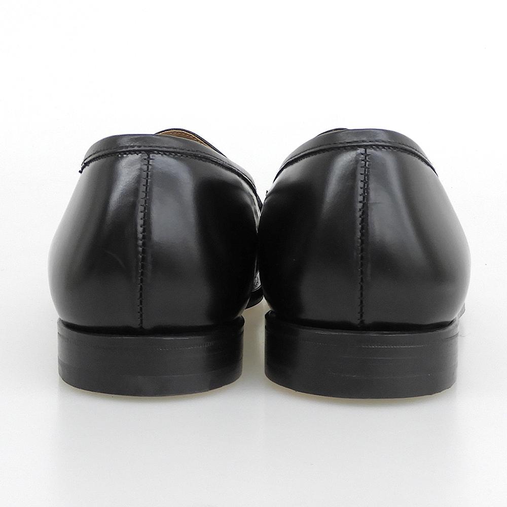 Crockett&Jones Boston Cavalry Calfskin Goodyear Welt Loafers 28363A-D11L1 314 Last Shoes 8 1/2E blackUsed