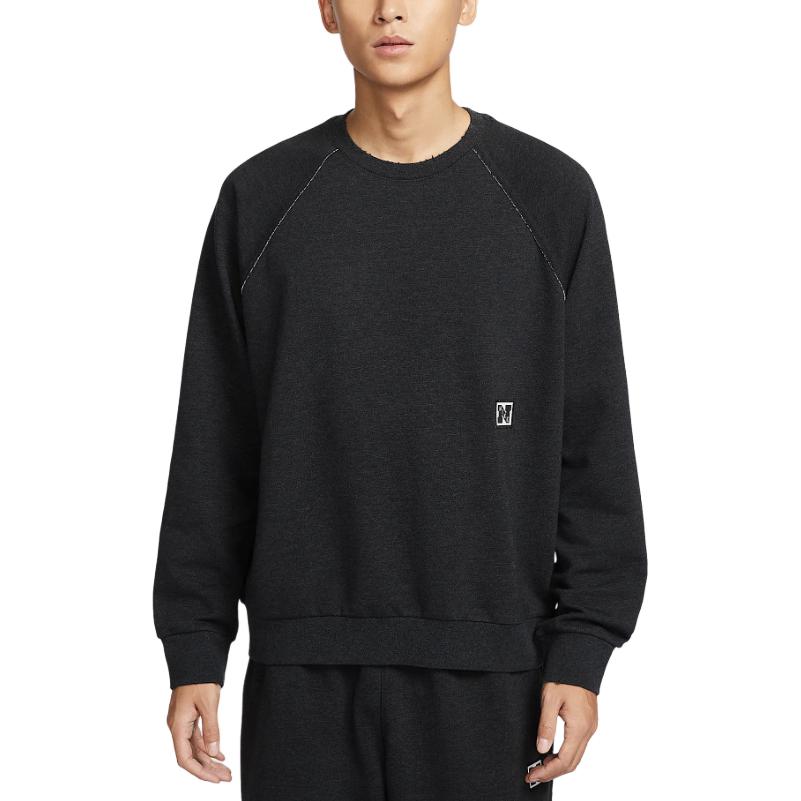 Nike Dri-Fit Retro Casual Confortabil Pulover cu Mânecă Lungă Hanorac Hanorac Bărbați Negru Multicolor Bej Deschis HJ3137010