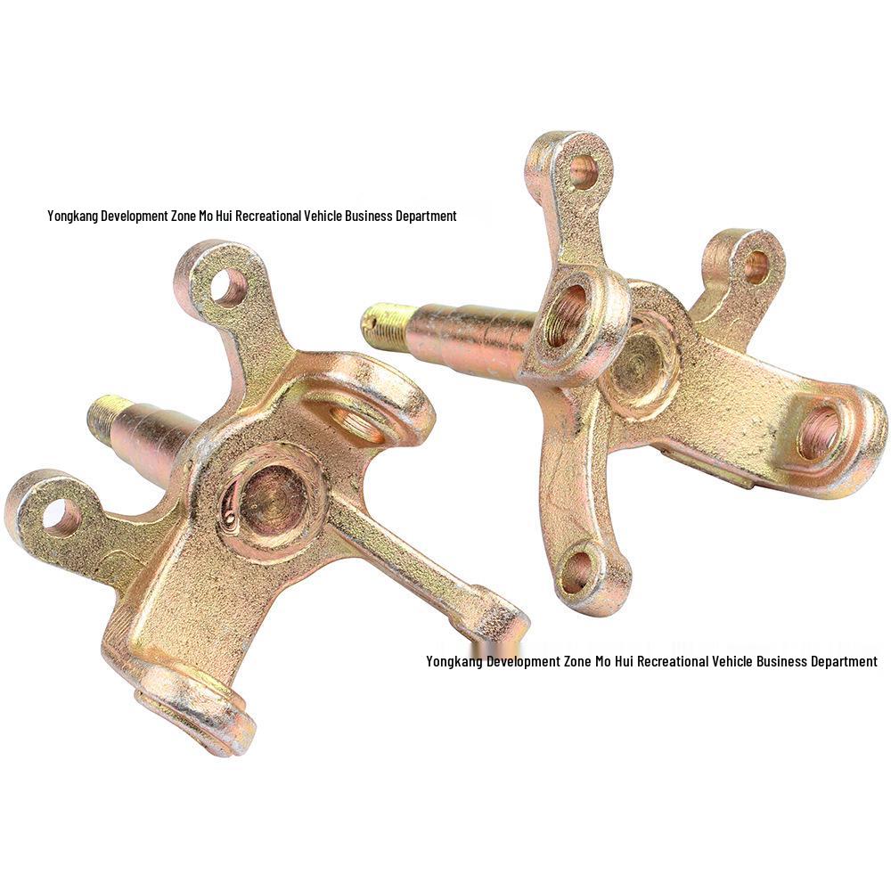 ATV Beach Buggy Kart Steering Knuckle Strut Spindle for 125CC-250CC, Left & Right Kingpins