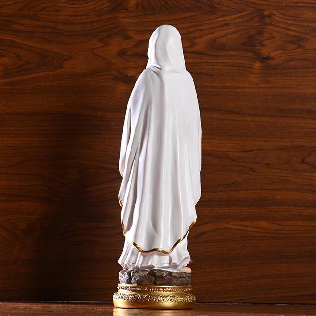 Katholische Plastik-Marienstatue, Handgefertigte Marienstatue, Dekoration, Weihnachtsgeschenk