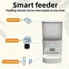 Smart Automatic Pet Feeder Timed Quantitative Feeding Remote Control Intelligent Food Dispenser for Dogs Cats