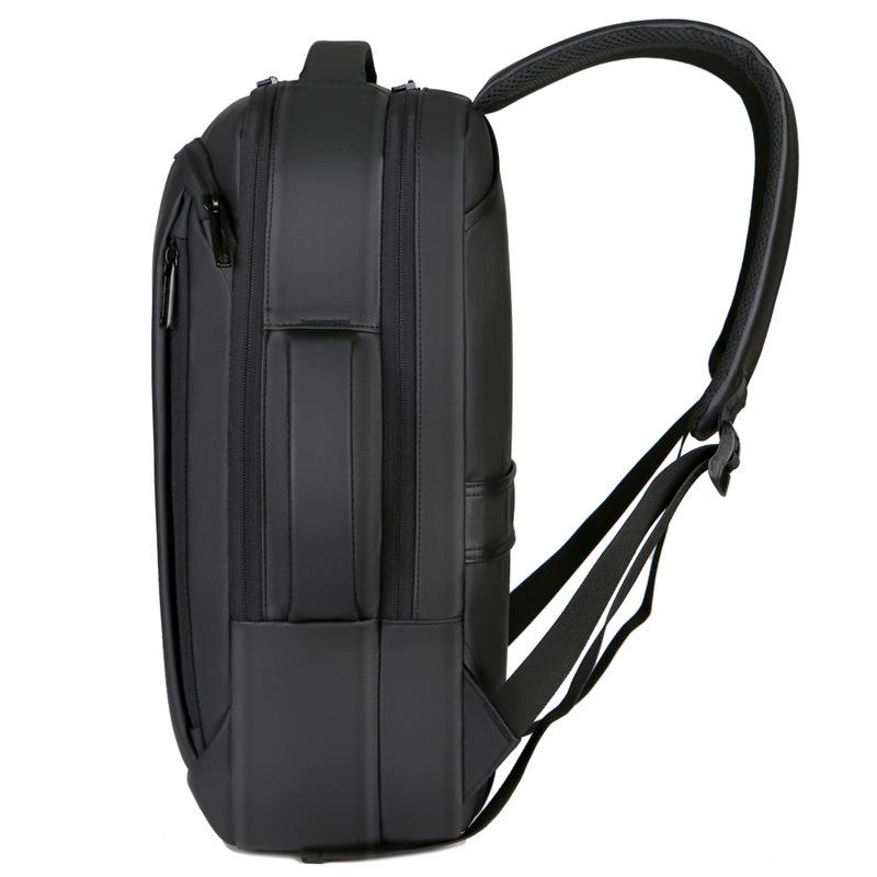 2025 Men's Multifunctional Genuine Leather Business Backpack