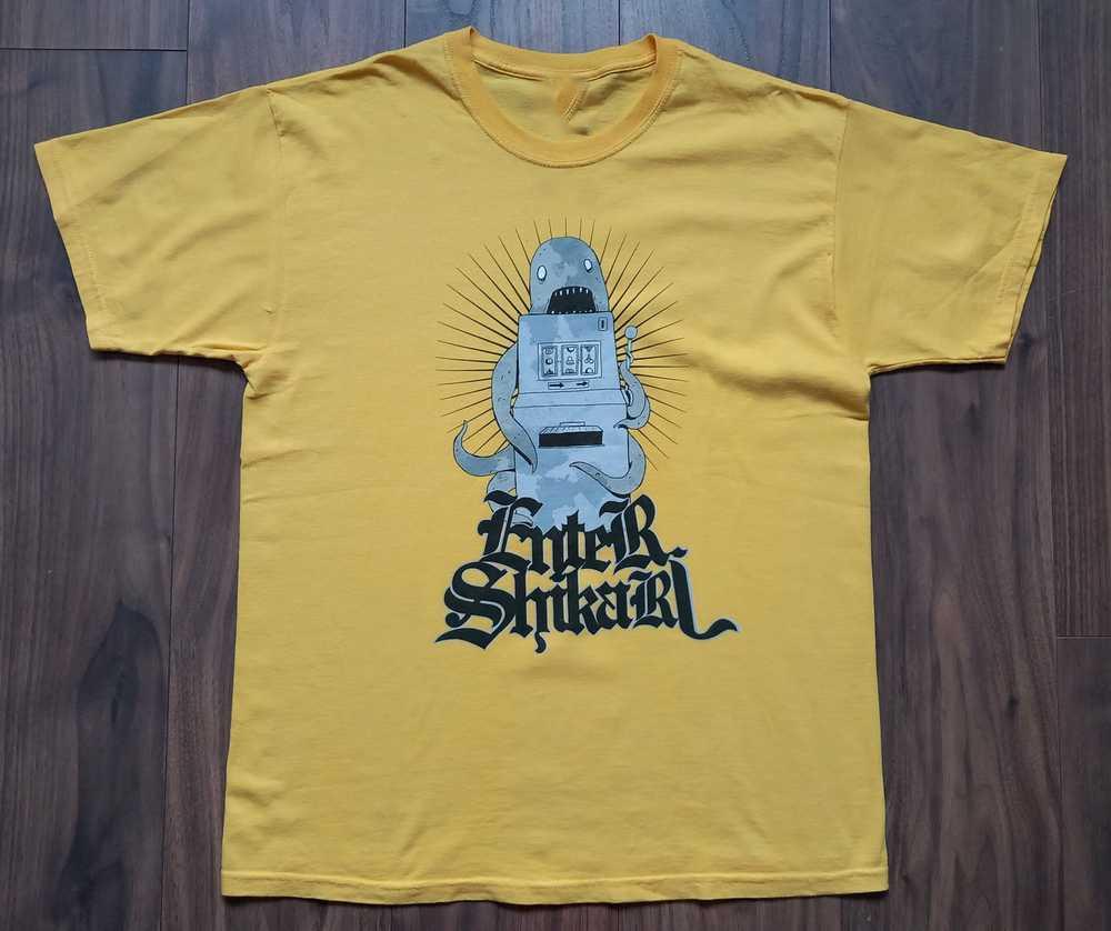 NEW Enter Shikari Band Short Sleeve Cotton Yellow Size S-5XL Shirt M
