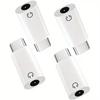 USB-C To 3.5Mm Headphone Adapter High-Fidelity Audio USB Type-C To 3.5Mm Jack Adapter Compatible with Iphone 15 S23/S22/S21 U 3