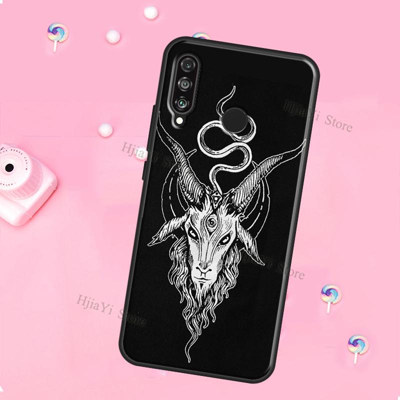 Devil Satan For Huawei Honor Magic 5 Lite X8 X9 X8a X9a 50 70 P20 P30 P40 P50 P60 Pro P Smart 2019 Case