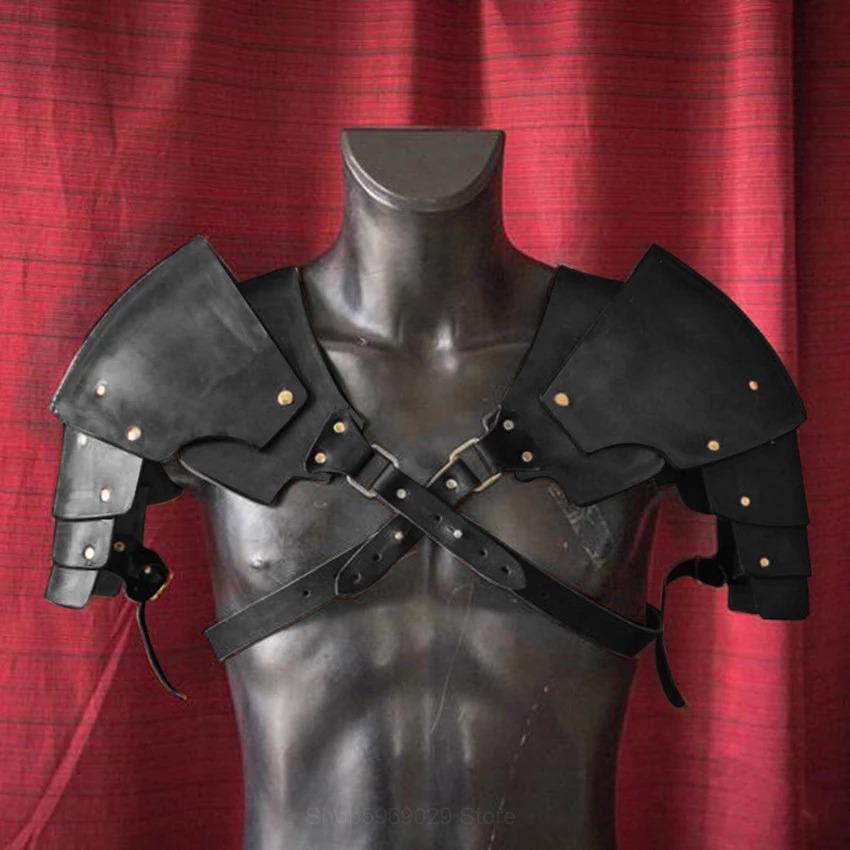 Medieval Viking Knight Pauldrons Cosplay Props