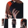 Hot Lady Women Dress Christmas Elk Print Long Sleeve Hooded Evening Party Dress For Festive Occasions