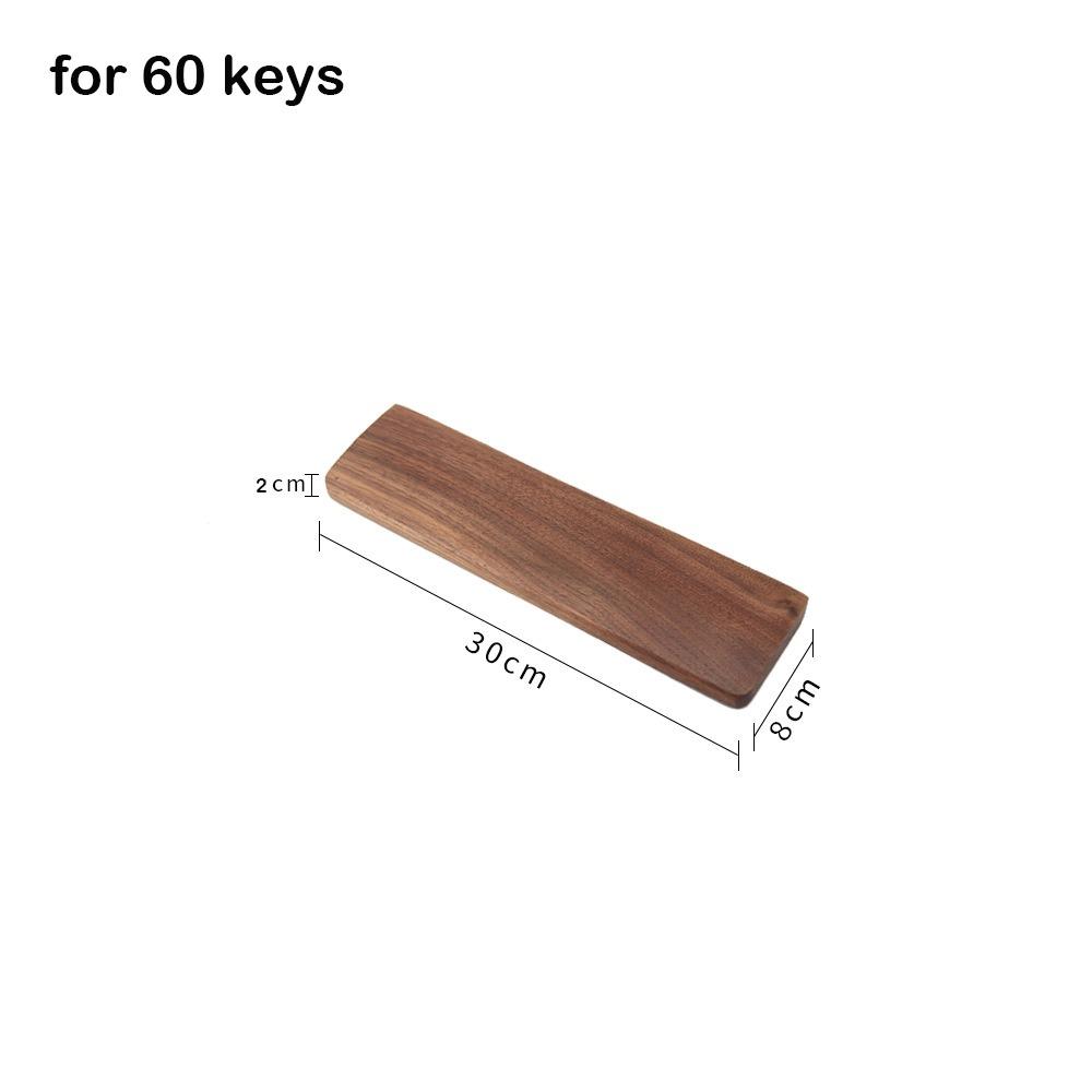 Wooden Rest Palm Pad for 60/87/104 Keys Mechanical Keyboard Pad New Keyboard Wrist Rest