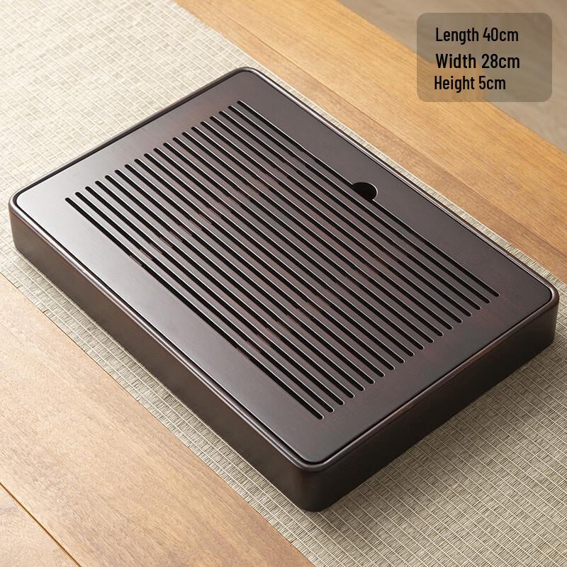 Bamboo Rectangular Tea Tray