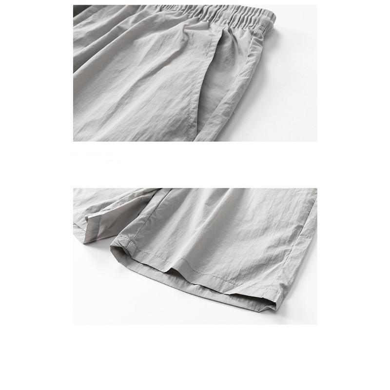 Summer Men's Sets Fashion Casual Quick Drying Breathable Vest Shorts Suits Male Sleeveless Jacket Shorts