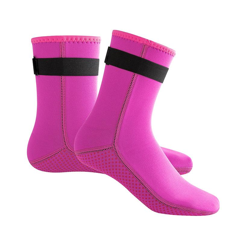 yAlisi 3mm Starry Pattern Swimming Snorkeling Socks Unisex Winter Warm Anti-Slip Sport Scuba Socks Water Booties for Snorkeling