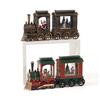 Christmas Santa Claus Train Ornament With Lights And Music Shop Decor Window