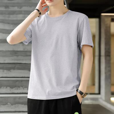 Men's Short Sleeve Crew Neck T-Shirt Soft Casual Daily Wear Basic Top