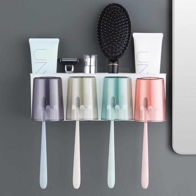 LIEI No-Punch Toothbrush Holder