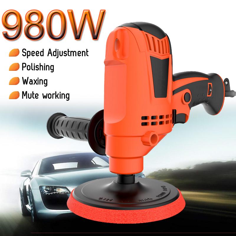 Buy 220V Adjustable Speed Car Polishing Machine Polisher Waxing Sealing ...