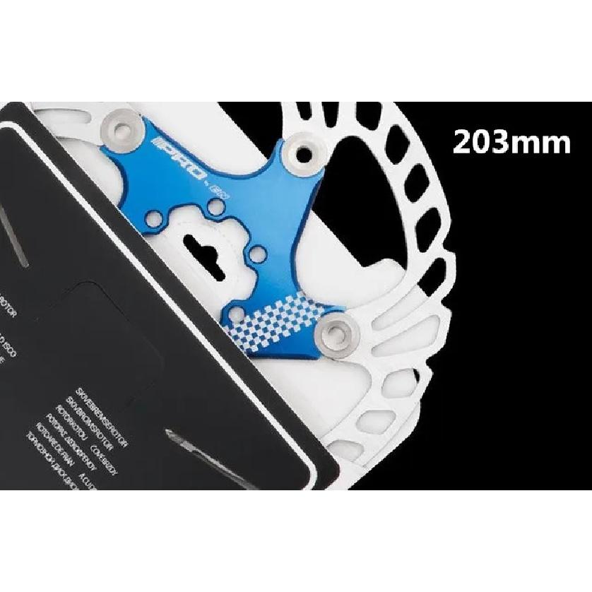 Snail Brake Disc Ultra Light MTB Mountain Bike Float Floating Pads 160mm 180mm 203 mm 6 Bolt Rotors Parts Bicycling Accessories